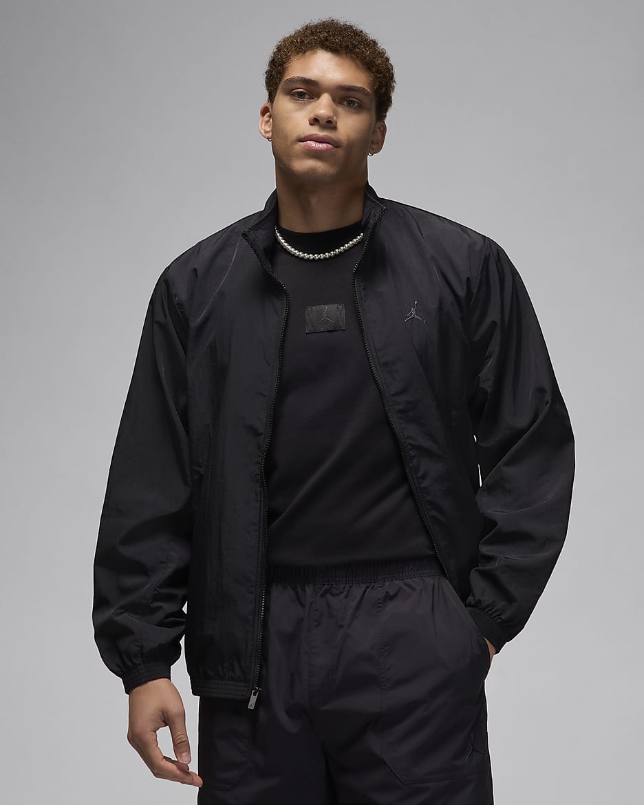 Jordan black windbreaker on sale